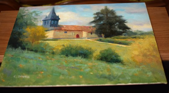 The Rural Church at Lastours
