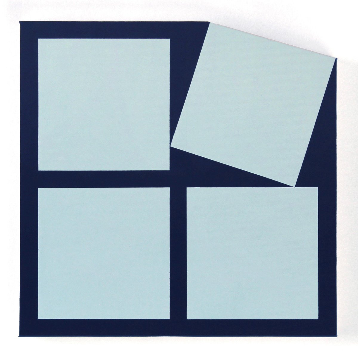 Abstract Relief By Martin Singer, 12 X 12", 4Cft-16, Original Artwork