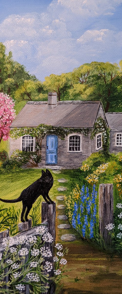 Cherry Tree Cottage by Anne-Marie Ellis
