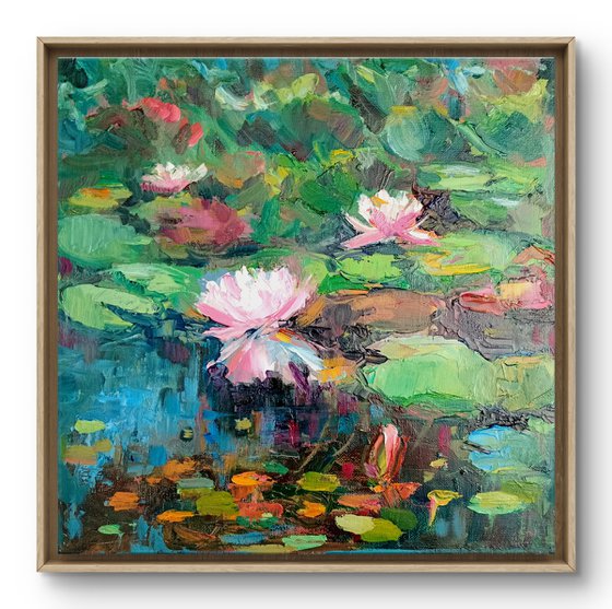 Pond with Water Lilies