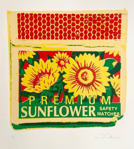 Premium Sunflower Safety Matches