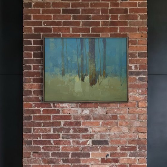 Trees in Turquoise