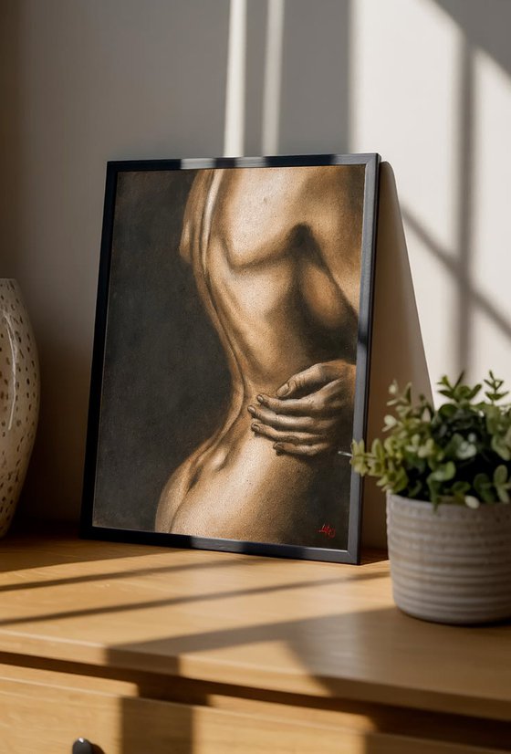 Trust Boundary - Warm Brown Nude