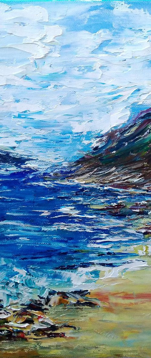 Sea coast by Oksana Fedorova
