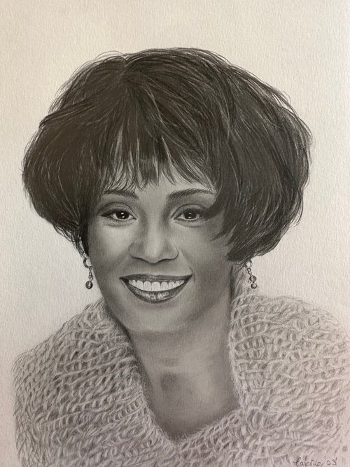 Whitney Houston by Maxine Taylor