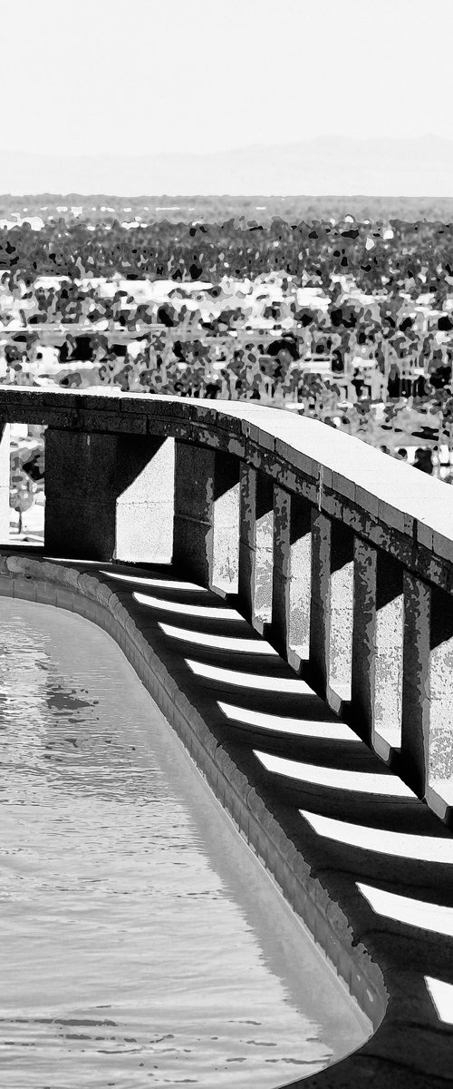 SWIMMING IN AIR Palm Springs by William Dey