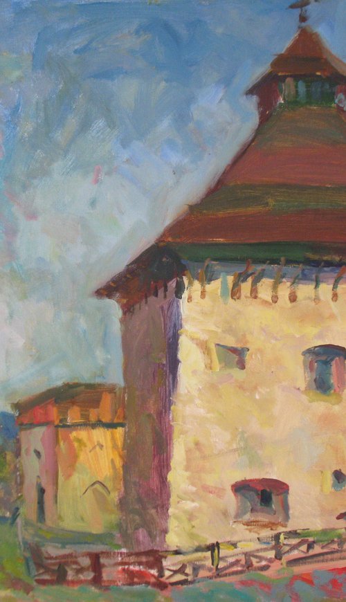 medzhibizh castle by Oleksa Chornyi
