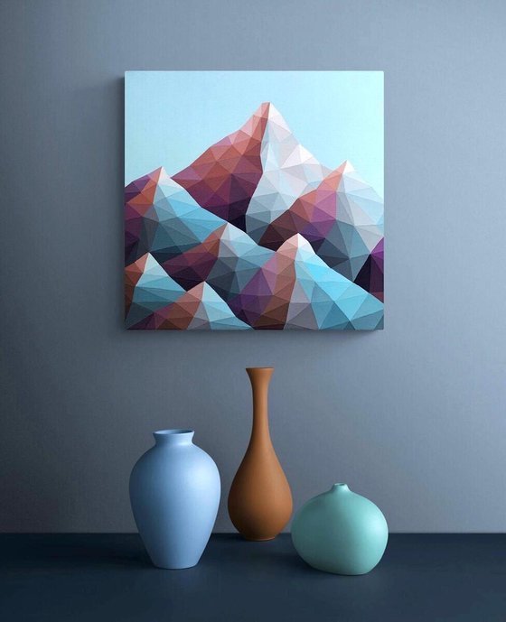 BLUE LILAC MOUNTAINS