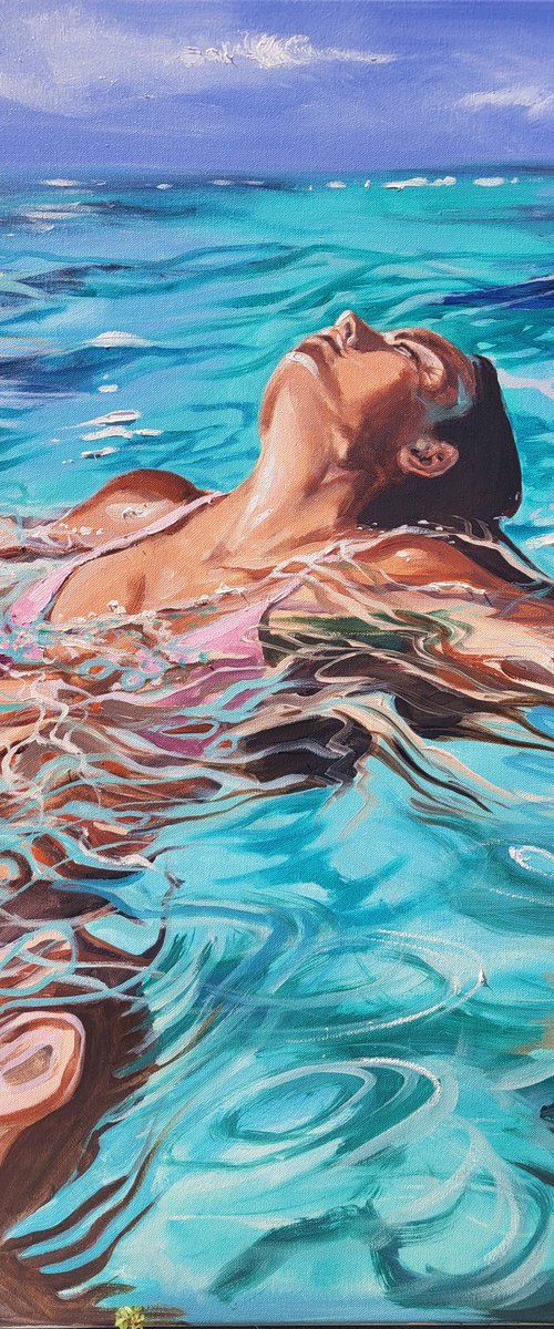 " PLAYING WITH THE SUN  " by Monika Luniak