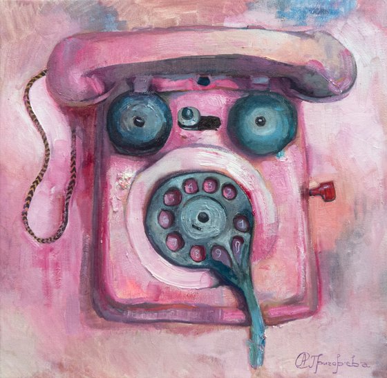 Pink phone