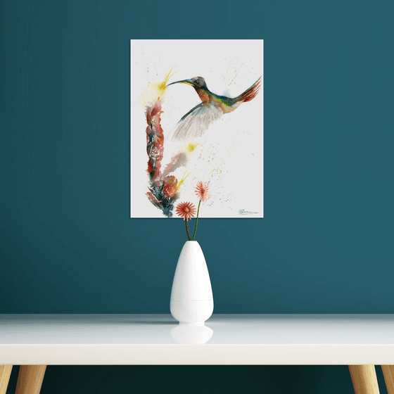 Flying Hummingbird