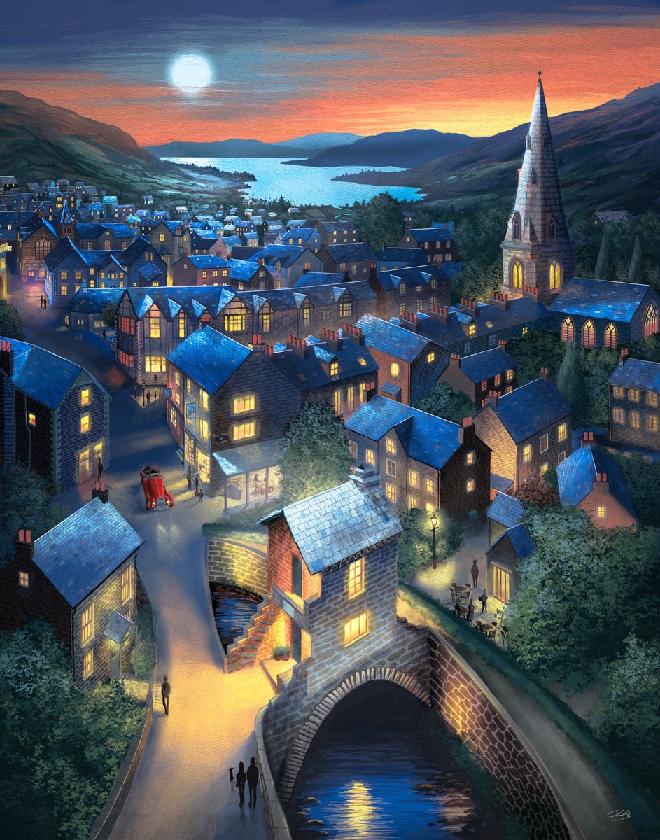 Dusky Ambleside by Graham McKenzie-Smith