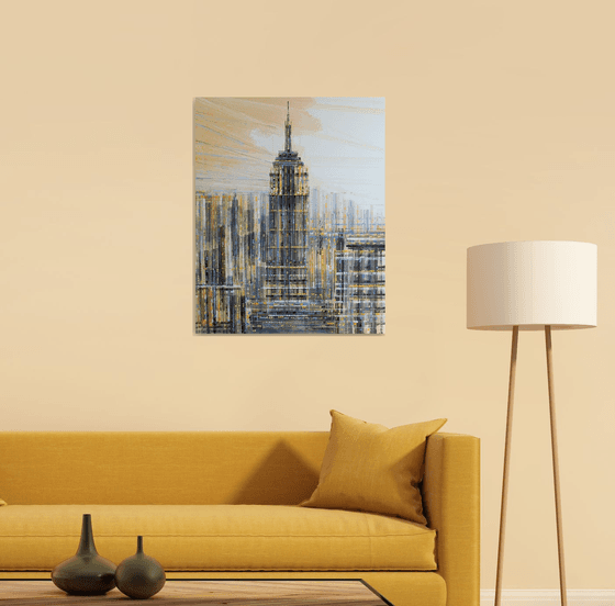 New York - The Empire State Building In Neutral Colours