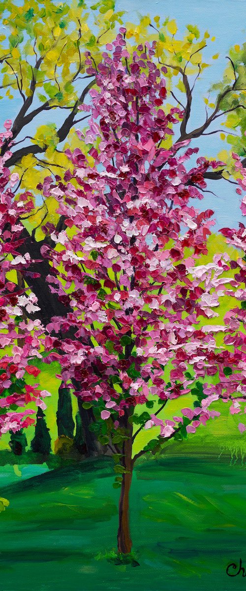 Crabapple Trio by Christina M Plichta