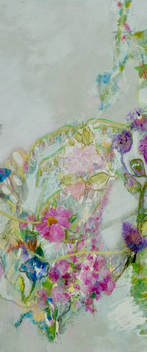 The flowers chatter by Lorraine Tuck