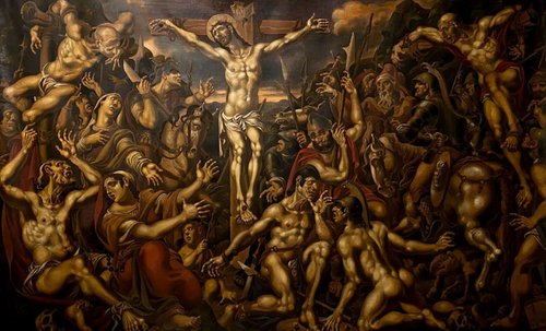 Crucifixion by Oleg and Alexander Litvinov