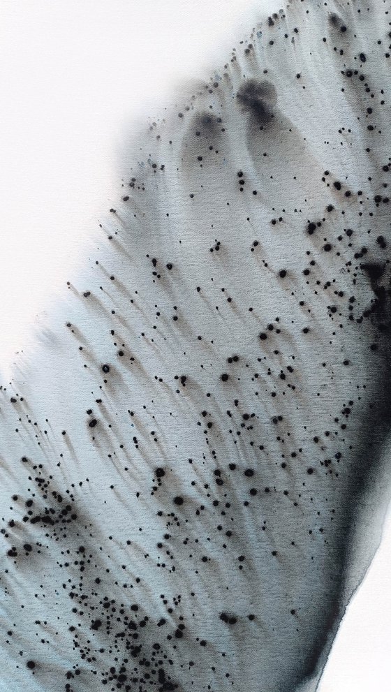 Nature 588 — Abstract Pale Blue Flight