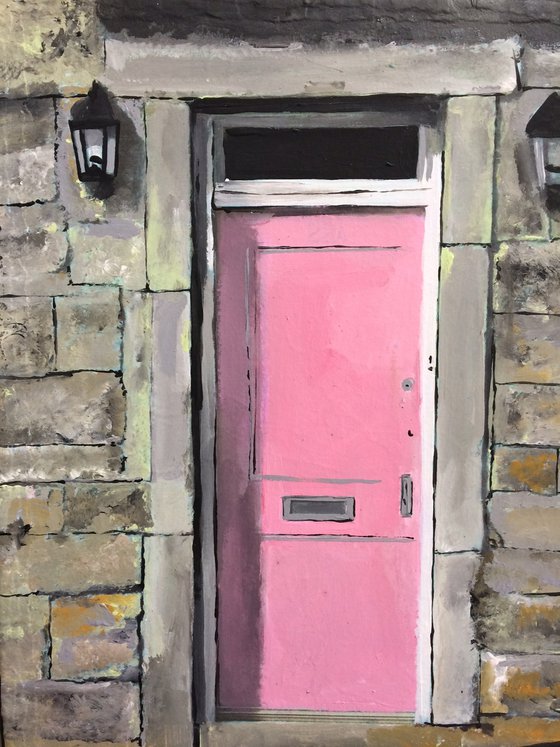 The Pink Door In Northern England