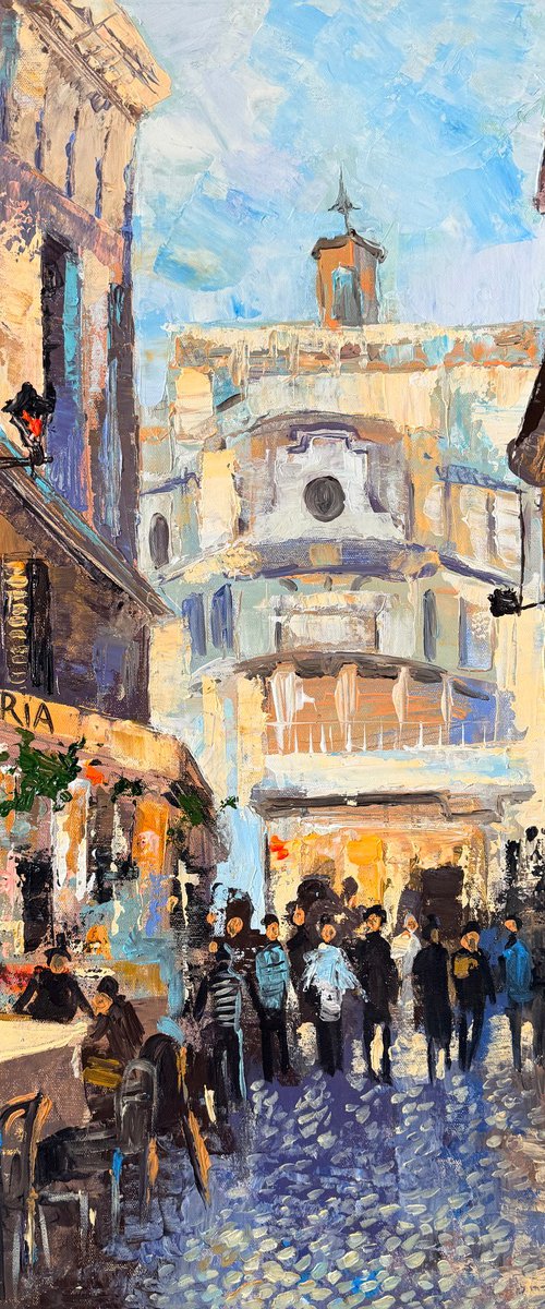A Small Street of Great Rome by Maria Kireev