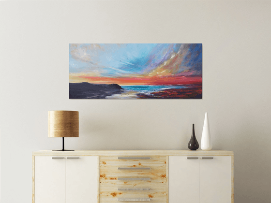 Summer Rhythms - seascape, emotional, panoramic