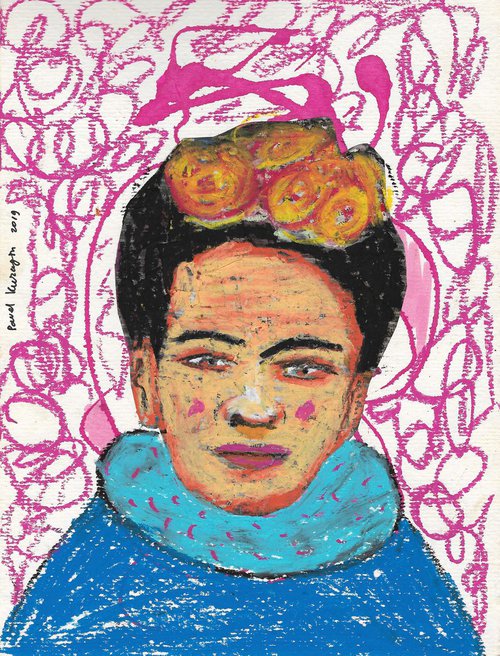Frida Kahlo #5 by Pavel Kuragin