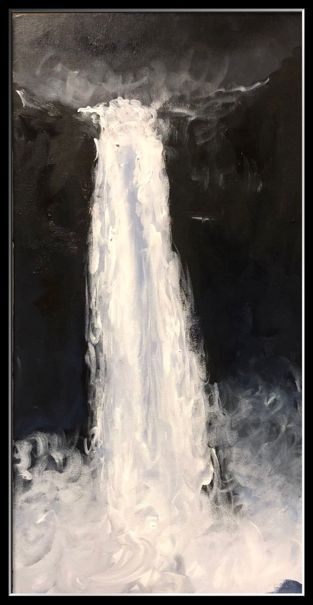 Dark Waters By Shabs Beigh, 13 X 25, Artwork For Sale On Artfinder