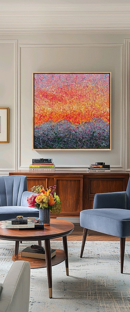 Where the Moment Breathes - framed by Nadiia Antoniuk