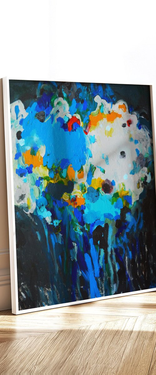 Blue Boom by YANA MEDOW