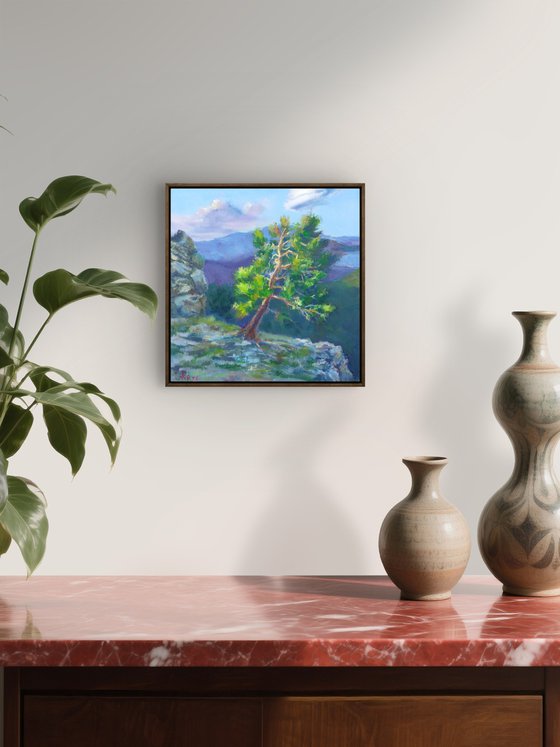 Edge of silence, Mountain landscape