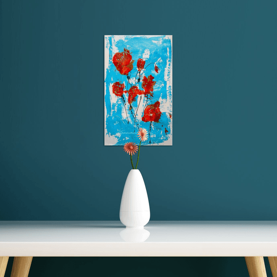 Expressive Red Roses