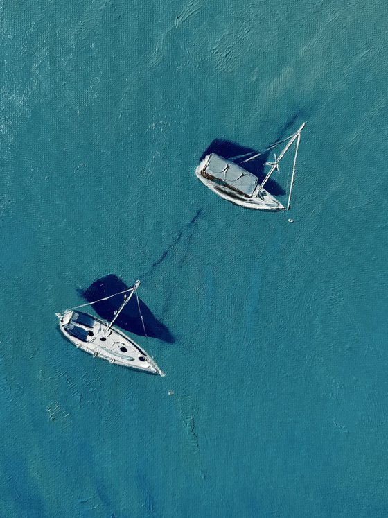 Floating between