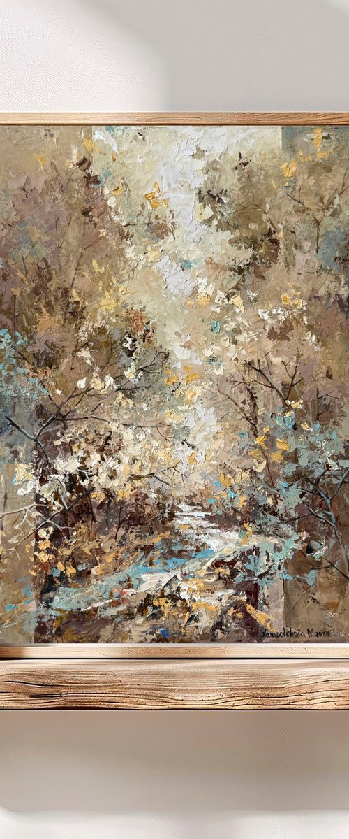 Road into the Forest by Natalia Yampolskaia