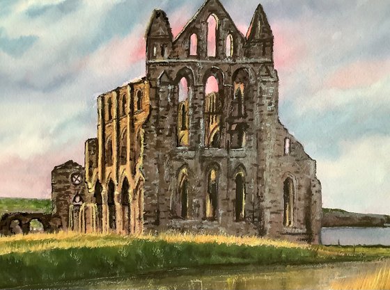 Whitby Abbey Ruins. Yorkshire