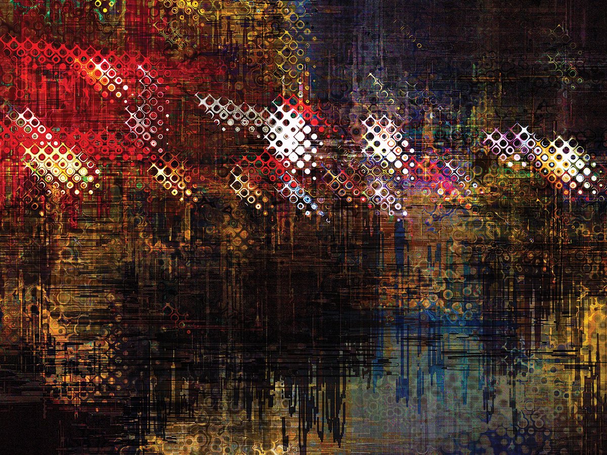 Abstract Cityscapes Print By Javier Diaz, 80 X 60, Ciudades Abstractas Xiii, Original Artwork