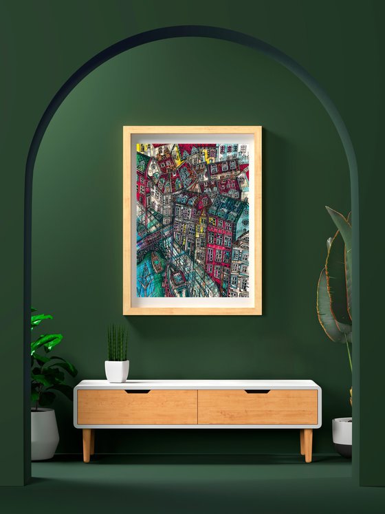 Copenhagen. From above