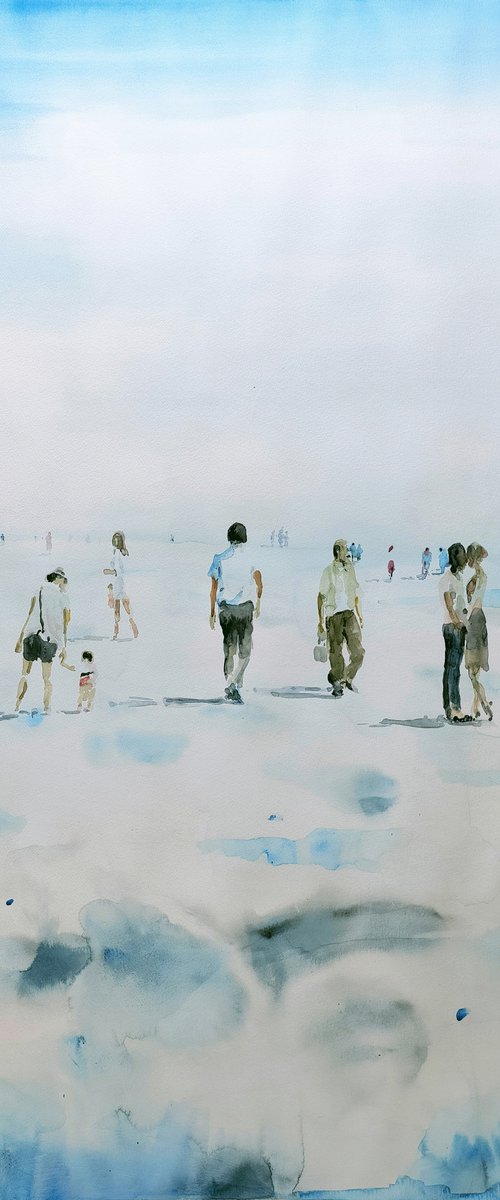 Walks through the sky -31 by Oscar Alvarez Pardo