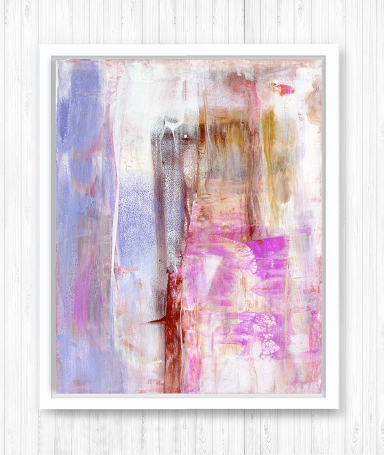 A Quiet Moment 3  - Abstract Painting  by Kathy Morton Stanion