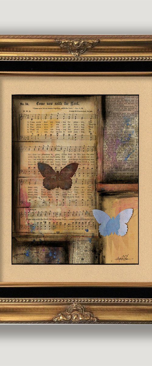 Butterfly Collage 4 by Kathy Morton Stanion