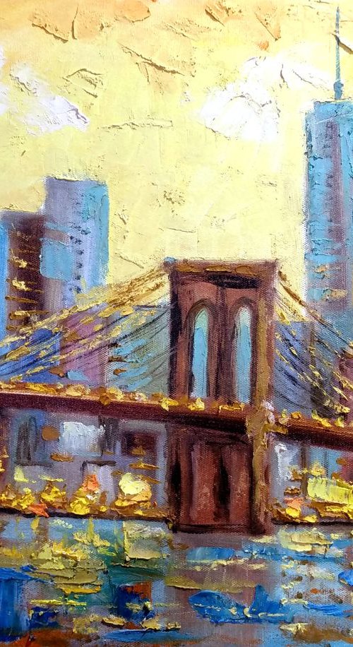 Brooklyn Bridge by Vishalandra Dakur