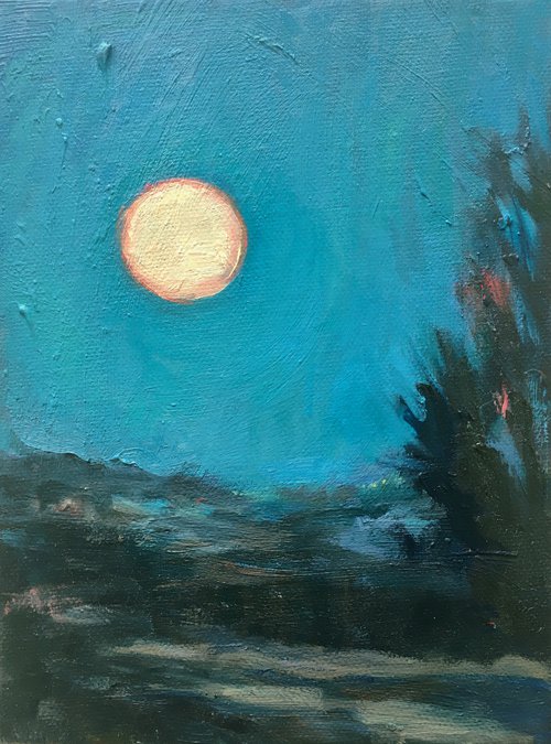 Moonlight over Eastcourt by Sheri Gee
