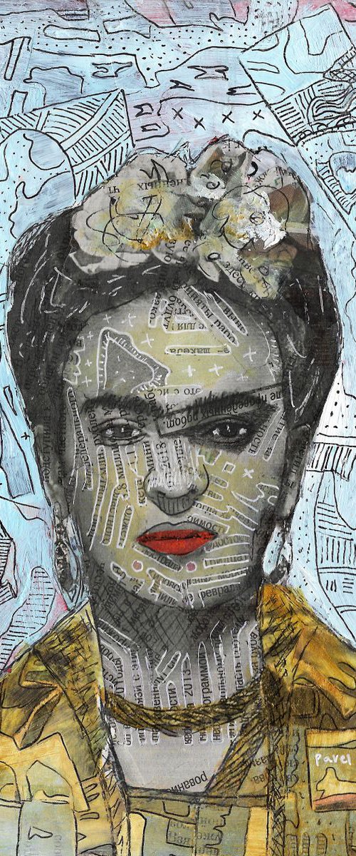 Portrait of Frida # 9 by Pavel Kuragin