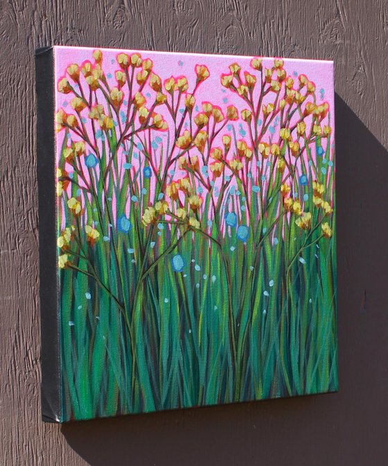 Yellow Blooms on a Sunny Day