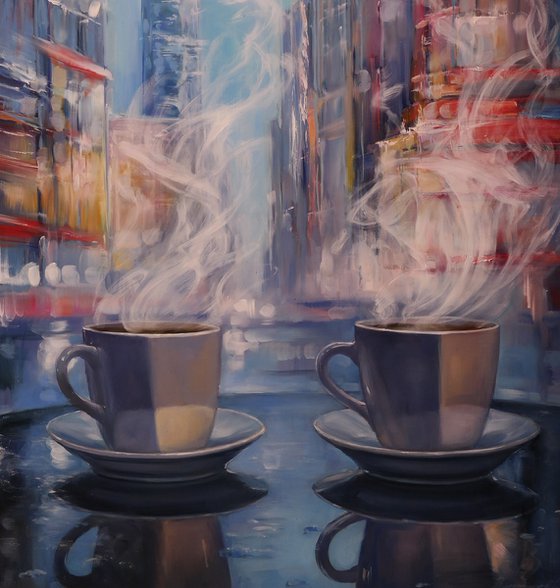 "Morning in the metropolis"