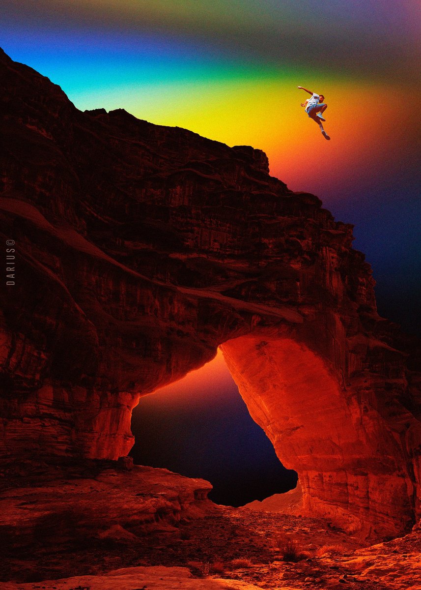 Surrealistic Landscape Giclee Print By Darius Comi, 12 X 18, Keep Your Dreams, Original Artwork