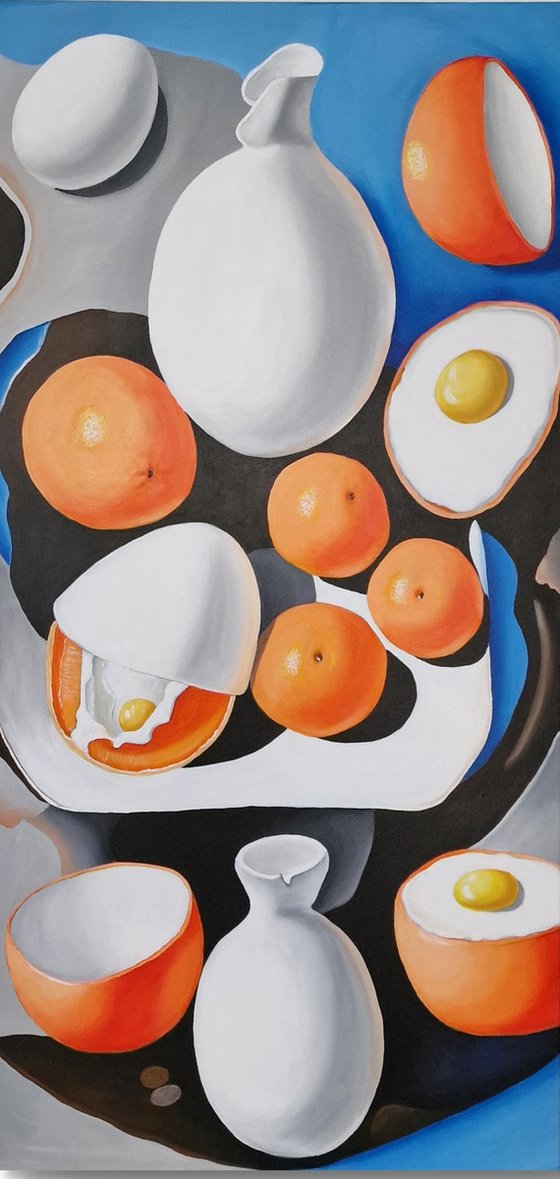 Eggs and tangerines