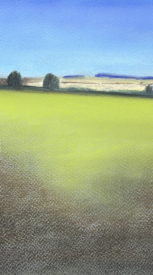 Norfolk Fields - Landscape Art by Catherine Winget