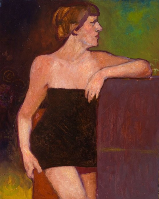 impressionist nude woman