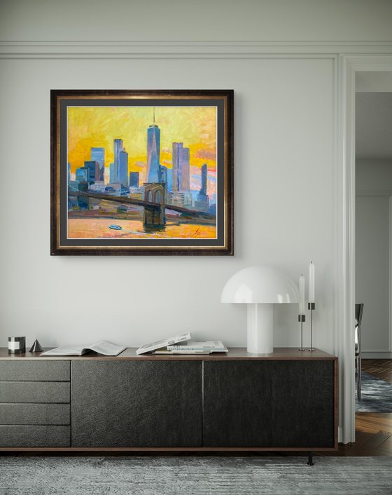 Sunrise in New York