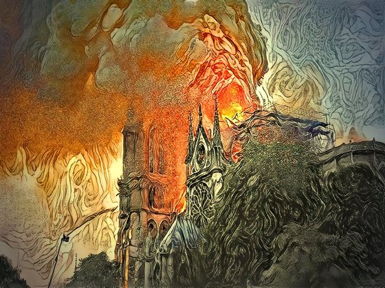 Incendie Notre-Dame de Paris N1