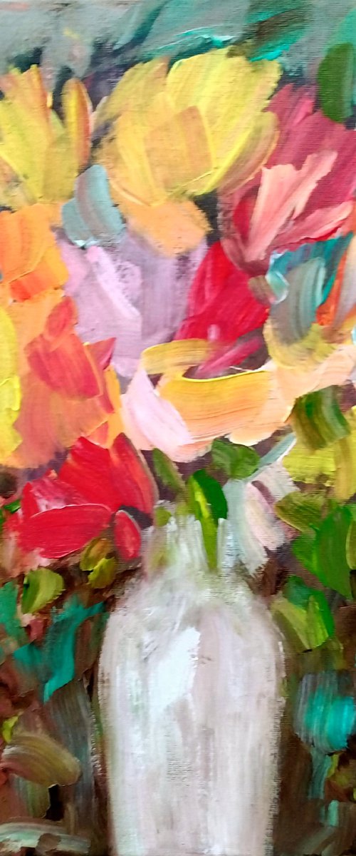 Flowers from the Garden V by Jan Rippingham